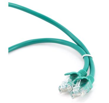 GEMBIRD patchcord RJ45, cat.5e, UTP, 0.25m, green (PP12-0.25M/G)