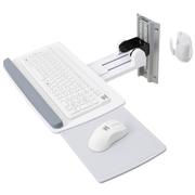 ERGOTRON n Neo-Flex Keyboard Wall Mount - Mounting kit (wrist rest, mouse pouch, mount bracket, keyboard tray, mounting hardware, wall track 10") for keyboard / mouse - white