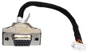 SHUTTLE PVG01 - VGA-kabel - HD-15 (VGA) - 16 cm
