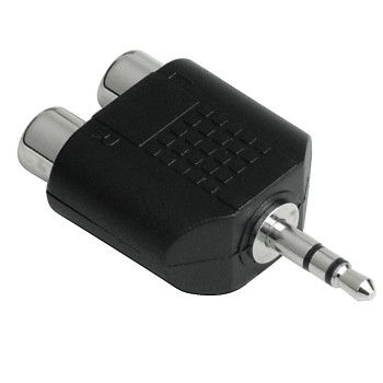 HAMA adapter audio 3, 5mm-2xRCA han-2x hun ST (00122376)