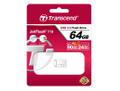TRANSCEND 64GB JETFLASH710 SILVERUSB 3.0