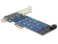 DELOCK PCI Express Card > 2 x internal M.2 NGFF