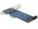 DELOCK PCI Express Card > 2 x internal M.2 NGFF (89374)