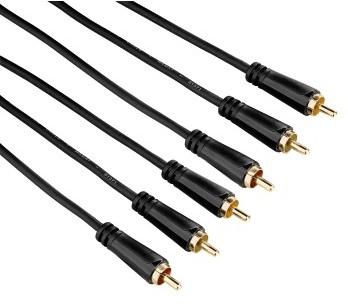 HAMA RCA-RCA kabel 3m 3xRCA-3xRCA TL (00122158)