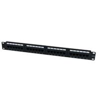 StarTech 24 Port 1U Rackmount Cat 6 110 Patch Panel - 24 port Network Patch Panel - RJ45 Ethernet 110 type Rack Mount Patch Panel 1U (C6PANEL24) - koblingspanel - 1U
