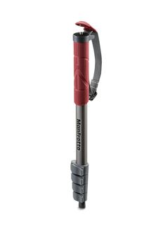 MANFROTTO Compact Monopod Red, 1/4-20'' (MMCOMPACT-RD)