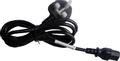 HP POWERCORD BLACK UK, HONGKONG