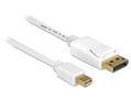 DELOCK Displayport-Kabel 1.2 mini DPort -> DPort St/St 2.00m