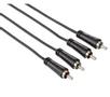 HAMA audiokabel 2xRCA-2xRCA Svart 3m (00122273)