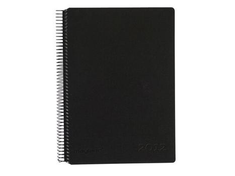 Mayland Timekalender 2181 1 dag mat sort fiberpap 17x23,5cm (16218100)