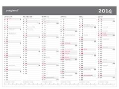 Mayland Kontorkalender A3 0631 moderne 42x30cm