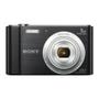 SONY DSCW800B digital camera 20M CCD 28mm 5x IS 2.7inch 720p black