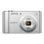 SONY DSCW800S digital camera 20M CCD 28mm 5x IS 2.7inch 720p silver