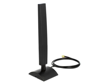 DELOCK WL-Antenne RP-SMA 802.11 4~6 dBi omni Gelenk Standfuß (88901)