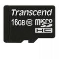 TRANSCEND 16GB MICRO SDHC10 CARD