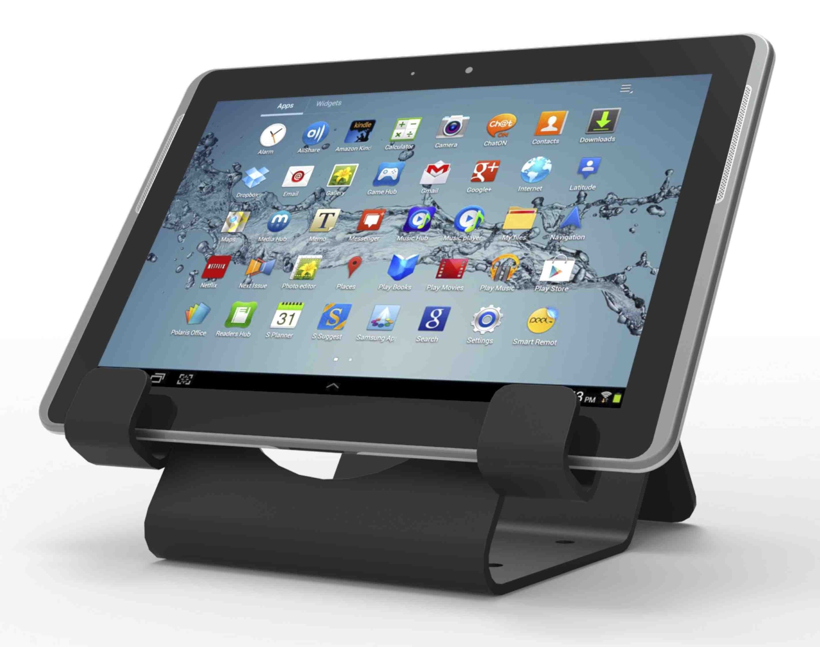 Tablet computer series. SECUTABLET. Qalrustnda500 стойка безопасности для планше. Black Tablet. Security Tablet.