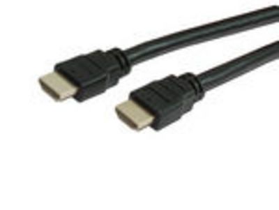 MediaRange HDMI-Kabel 1.4 Gold Connector, 5m, black, Ethernet (MRCS142)