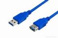 MediaRange USB Kabel A -> A St/Bu 3m blau verl. USB3.0