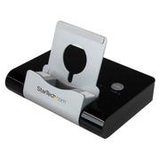 STARTECH 3 Port USB 3 Hub plus Charging Port w/ Tablet Stand - Black
