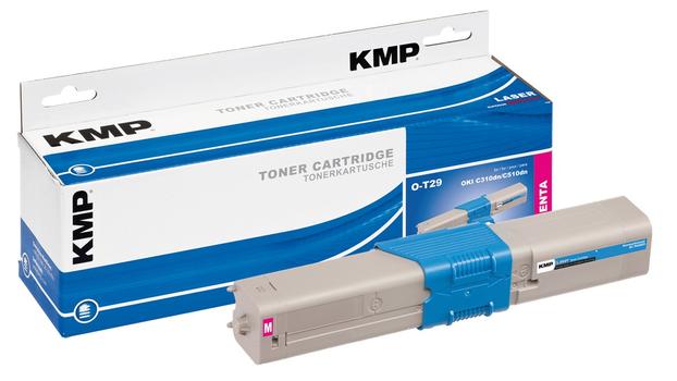 KMP Toner OKI C310dn/ 330dn 44469705 comp. magenta O-T29 (1333,0006)