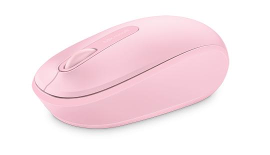 MICROSOFT MOBILE MOUSE 1850 LIGHT ORCHID WIRELESS USB-A NANO TRANSCEIVER WRLS (U7Z-00024)