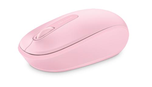 MICROSOFT MOBILE MOUSE 1850 LIGHT ORCHID WIRELESS USB-A NANO TRANSCEIVER WRLS (U7Z-00024)