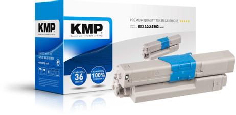 KMP Toner OKI C310dn/ 330dn 44469803 comp. black O-T27 (1333,0000)
