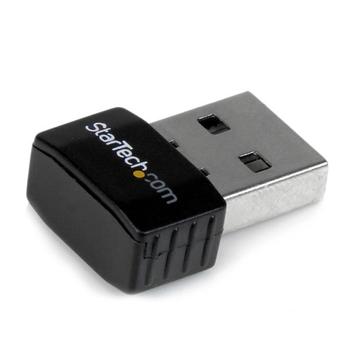 STARTECH USB 2.0 300 Mbps Mini Wireless-N Network Adapter -802.11n 2T2R WiFi Adapter (USB300WN2X2C)