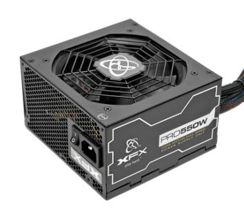 XFX 550W Core Edition PSU P1-550S-XXB9 ATX 12V, ATX12V, EPS12V Upp till 82% (80 PLUS Bronze) (P1550SXXB9)