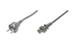 ASSMANN Electronic Kaltgerätekabel Schuko -> IEC C5 1,80m schwarz