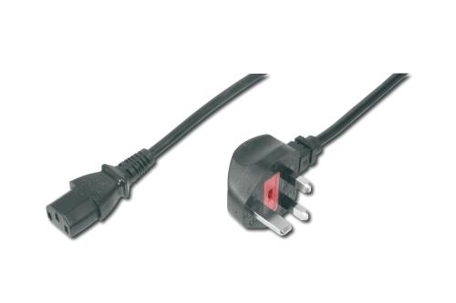 ASSMANN Electronic DIGITUS MAINS CABLE UK PLUG 1.8M CABL (AK-440107-018-S)