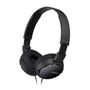 SONY MDR-ZX110 Headphones full size wired 3.5 mm jack black