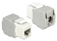 DELOCK Keystone RJ45 Bu -> LSA Cat6 UTP wei?