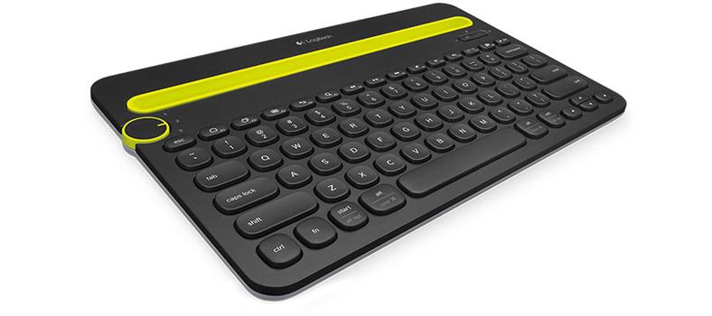 Logitech Multi-Device K480 - tastatur - Tysk - svart Inn-enhet (920-006350)