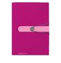 HERLITZ Fächermappe PP 12F beere Gummizug Visitenkartenfach