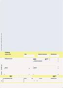 OEM Faktura/giro A4 laser 1X blå (2500)