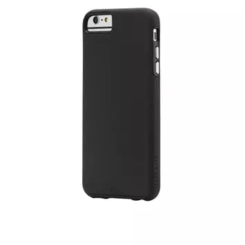 CASE-MATE Tough - Baksidedeksel for mobiltelefon - svart/ svart - for Apple iPhone 6 Plus (CM031447)