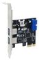 SEDNA Schnittstelle PCI-E USB 3.0 4-Port (2ext.20pin) Se