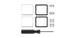GOPRO Lens Replacement Kit - 2 reservelinser og pakninger til vanntett hus
