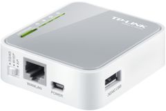 TP-LINK Mobile 150MBit 3G-WLAN-N-Router, compatible with UMTS/HSPA/EVDO-USB-Modems, 3G/WAN-Failover, 2,4GHz, 802.11b/g/n