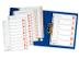 ESSELTE Indices PP A4 1-5 Grey
