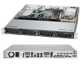 SUPERMICRO 4-Core, Embedded Server, (SYS-5018A-MLHN4)