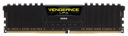 CORSAIR 16GB (4-KIT) DDR4 2400Mhz Vengeance LPX Black CL14 (CMK16GX4M4A2400C14)