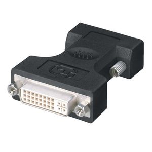 BLACK BOX DVI-VGA Adapter - DVI-I/ HD15 F/M Factory Sealed (FA462)