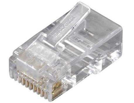 BLACK BOX CAT6 MODULAR PLUGS UNSHIELDED  (FMTP6-R2-100PAK)
