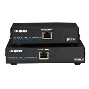 BLACK BOX CATX KVM EXTENDER SINGLE VGA (ACU6001A)