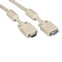 BLACK BOX BLACKBOX VGA CABLE FERRITE CORE - VIDEO CABLE, VGA TO VGA, BEIGE, M/F, 30.4M