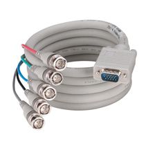 BLACK BOX VGA-RGBHV Cable - Video Cable VGA to BNC M/M 4.5m Factory Sealed (EYRGBS4-0015)