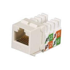 BLACK BOX Jack CAT5e GigaBase2 - Office White 25-pack Factory Sealed (FMT925-R2-25PAK)