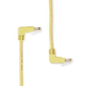 BLACK BOX Patch Cable Angled CAT6 UTP - 1.8m Yellow Factory Sealed (EVNSL246-0006-90DU)